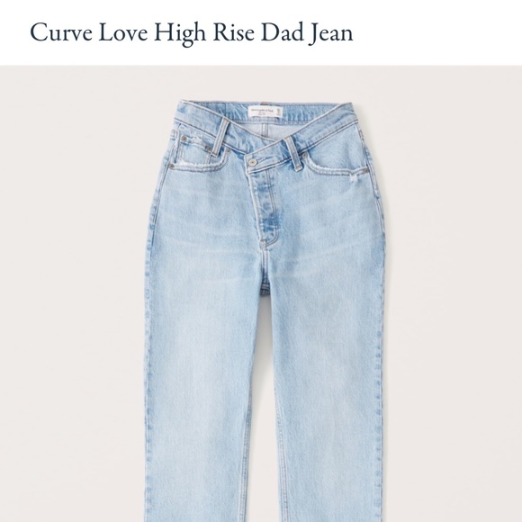 Abercrombie & Fitch Jeans Af Curve Love High Rise Dad Jeans Poshmark